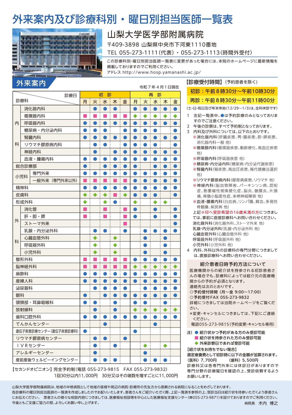 2025】山梨大学医学部の <入試傾向と対策> を解説｜難易度・大問